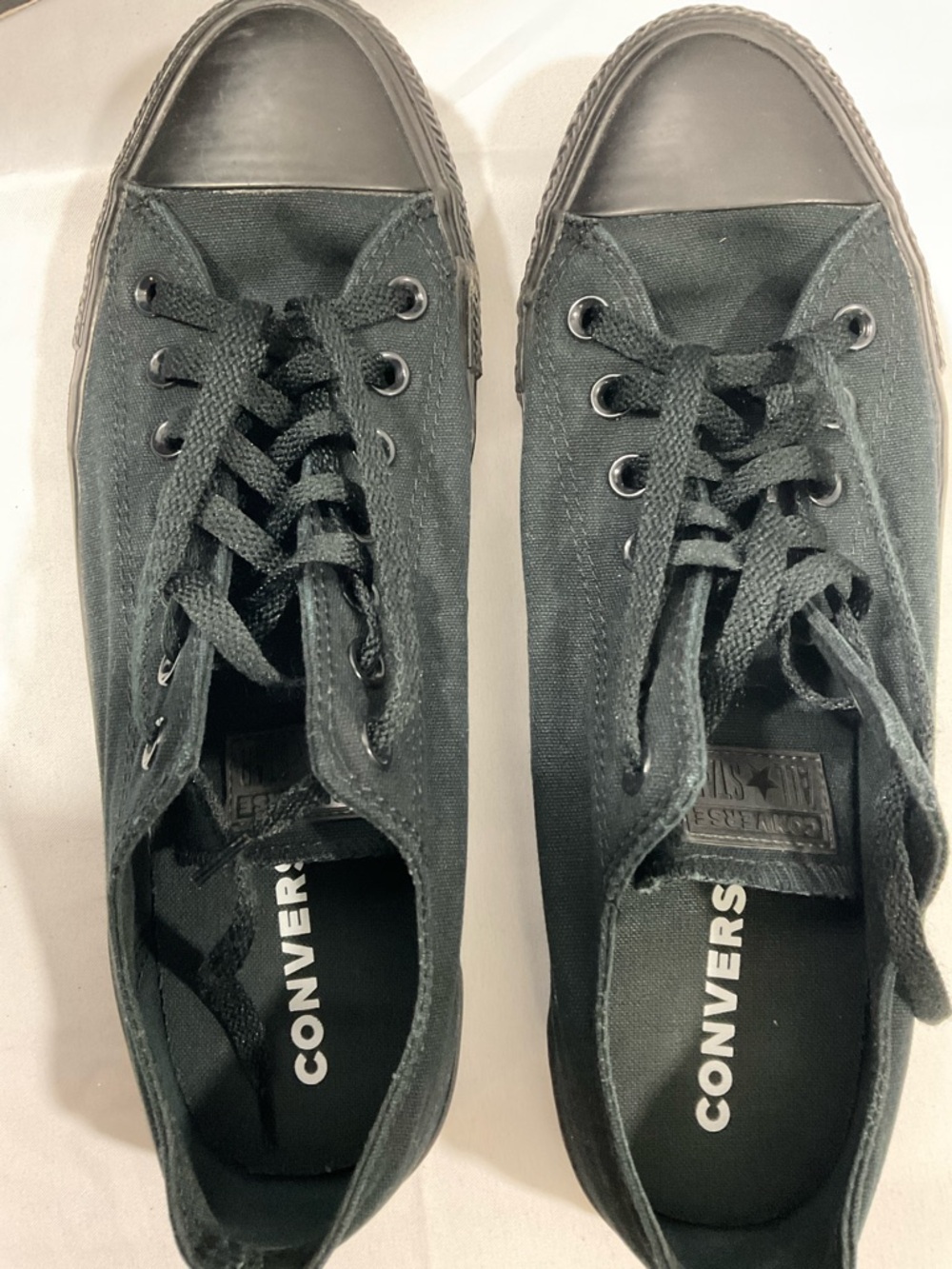Converse Black Monochrome C Taylor Ox Sneakers